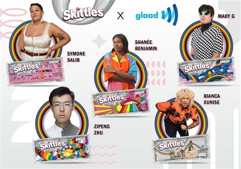 Skittles ditches rainbow packaging to highlight LGBTQ+ artists